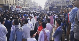 اهواز تظاهرات مردم عرب - فروردین ۹۷